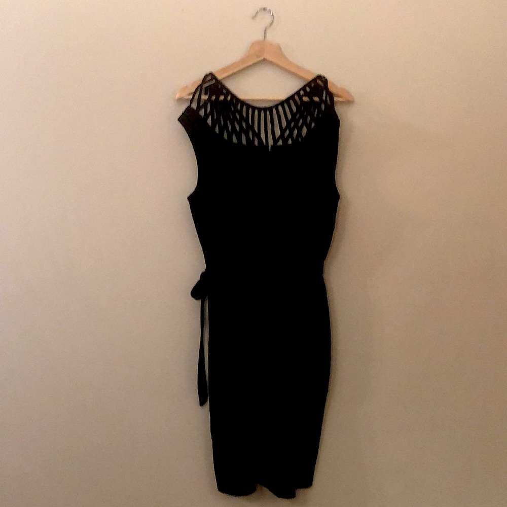 Black Vintage Cathy Grey Dress